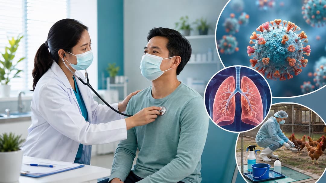 Cúm gà H5N1: Nguyên nhân, triệu chứng, mức độ nguy hiểm và phương pháp chẩn đoán