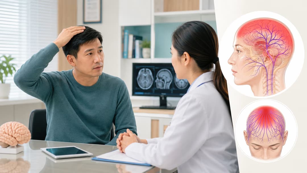 Đau đỉnh đầu: Triệu chứng, nguyên nhân và các vấn đề sức khỏe liên quan