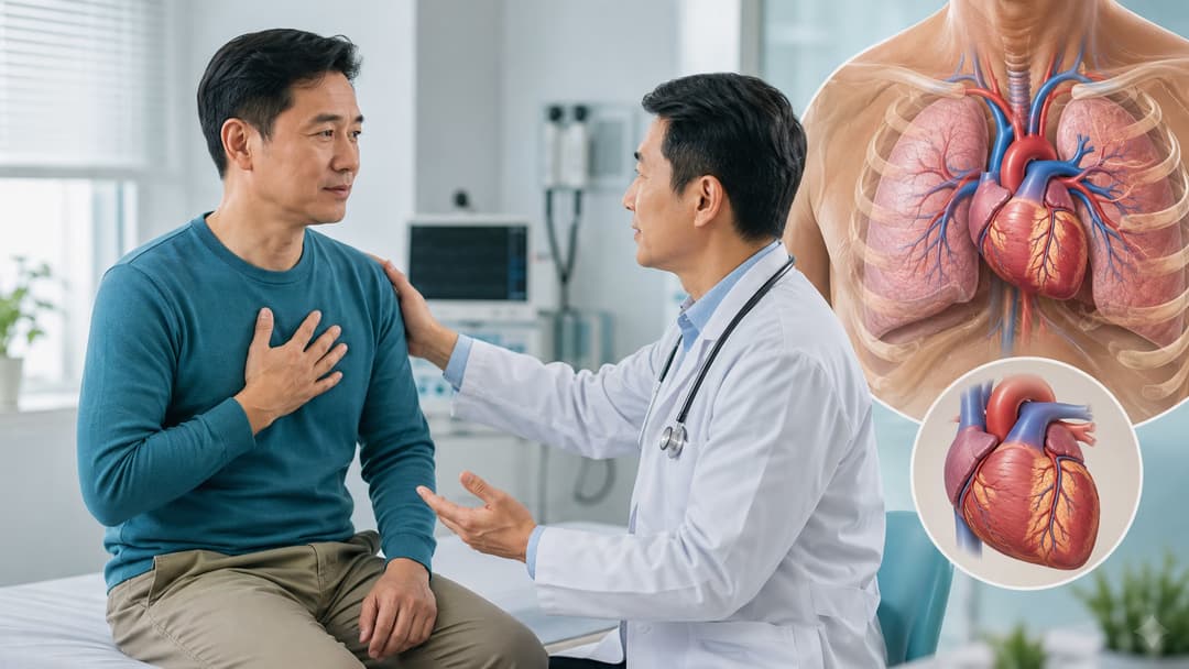 Đau ngực: Dấu hiệu cảnh báo, nguyên nhân phổ biến và quy trình chẩn đoán