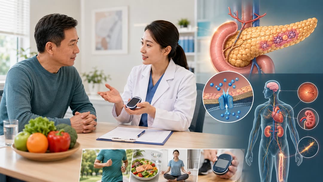 Đái tháo đường: Nguyên nhân, dấu hiệu, biến chứng và phương pháp chẩn đoán