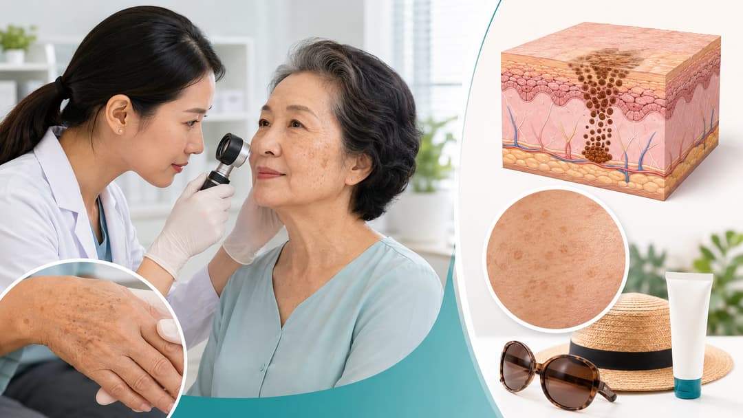 Đồi mồi: Nguyên nhân, triệu chứng, chẩn đoán và cách xử trí