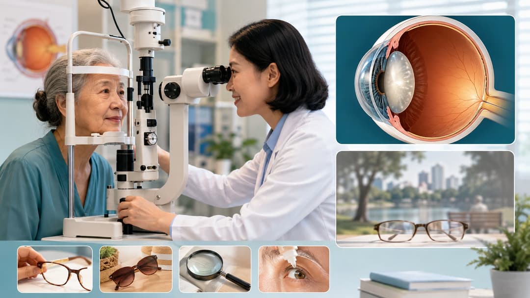 Đục thủy tinh thể ở người già: Nguyên nhân, dấu hiệu và cách điều trị