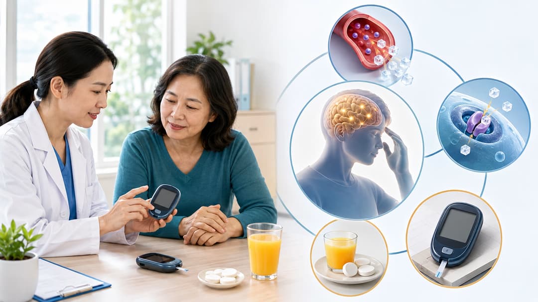Hạ đường huyết ở người bệnh đái tháo đường: Nguyên nhân, dấu hiệu và cách xử trí