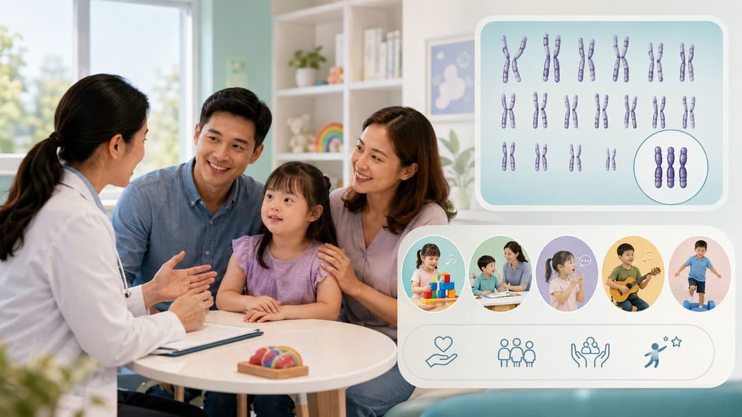 Hội chứng Down: Dấu hiệu, nguyên nhân và các phương pháp chẩn đoán