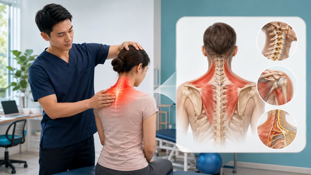 Đau cổ vai gáy: Nguyên nhân, dấu hiệu và cách xử trí