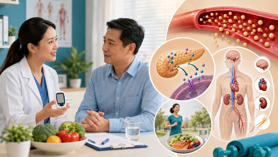 Đường huyết cao: Dấu hiệu, nguyên nhân và cách kiểm soát