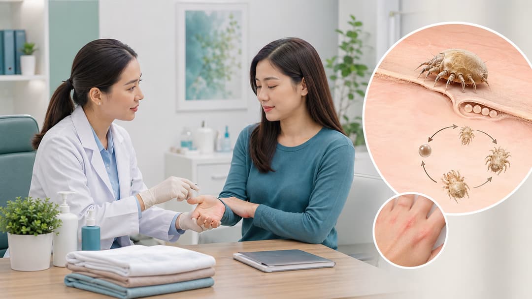 Bệnh ghẻ: Nguyên nhân, dấu hiệu và cách điều trị