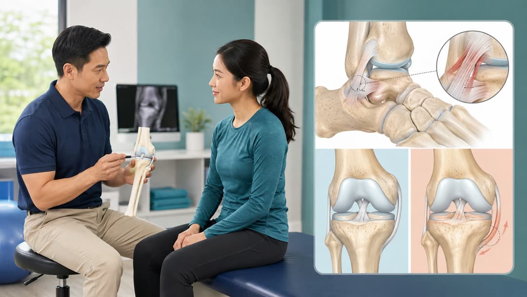 Giãn dây chằng: Nguyên nhân, triệu chứng và cách điều trị