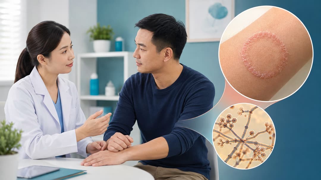 Bệnh hắc lào: Nguyên nhân, dấu hiệu và nguyên tắc điều trị