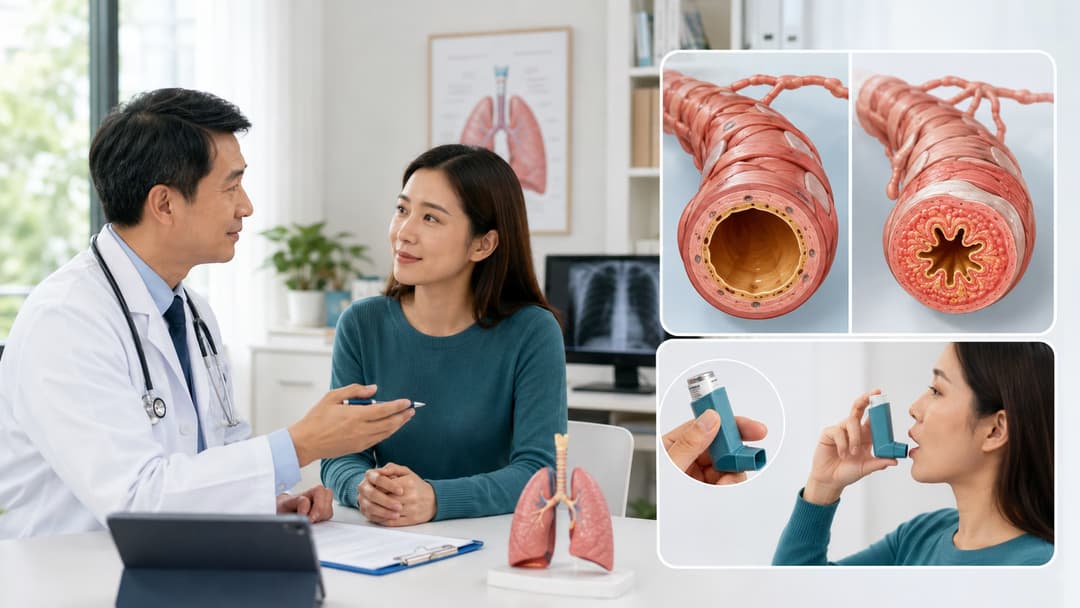 Bệnh hen phế quản: Nguyên nhân, dấu hiệu và cách kiểm soát