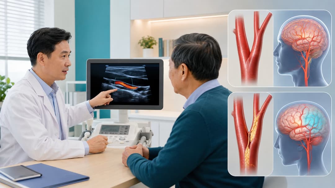 Hẹp động mạch cảnh: Nguyên nhân, triệu chứng và các cách điều trị