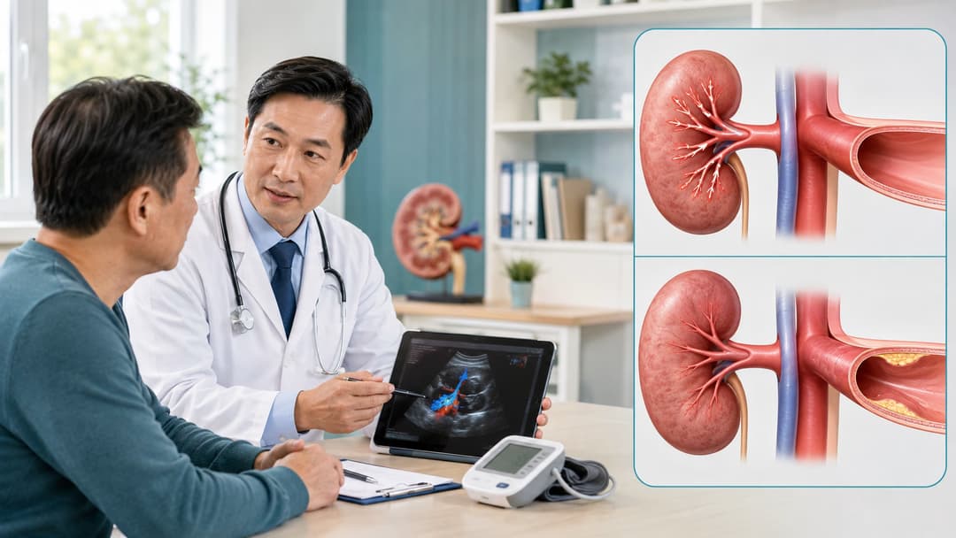 Hẹp động mạch thận: Nguyên nhân, triệu chứng, chẩn đoán và điều trị