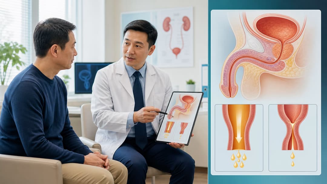Hẹp niệu đạo: Dấu hiệu, nguyên nhân, chẩn đoán và cách điều trị