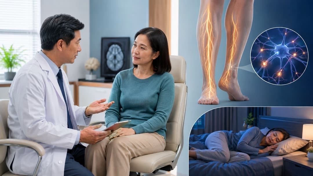 Hội chứng chân không nghỉ: Nguyên nhân, dấu hiệu và cách điều trị