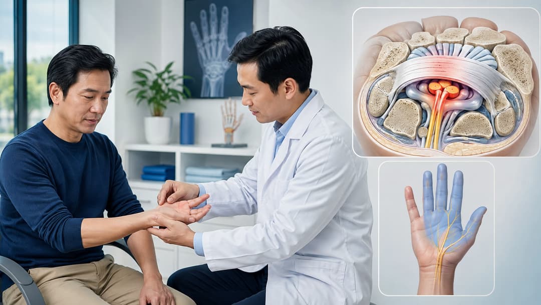 Hội chứng đường hầm cổ tay: Nguyên nhân, dấu hiệu và cách xử trí