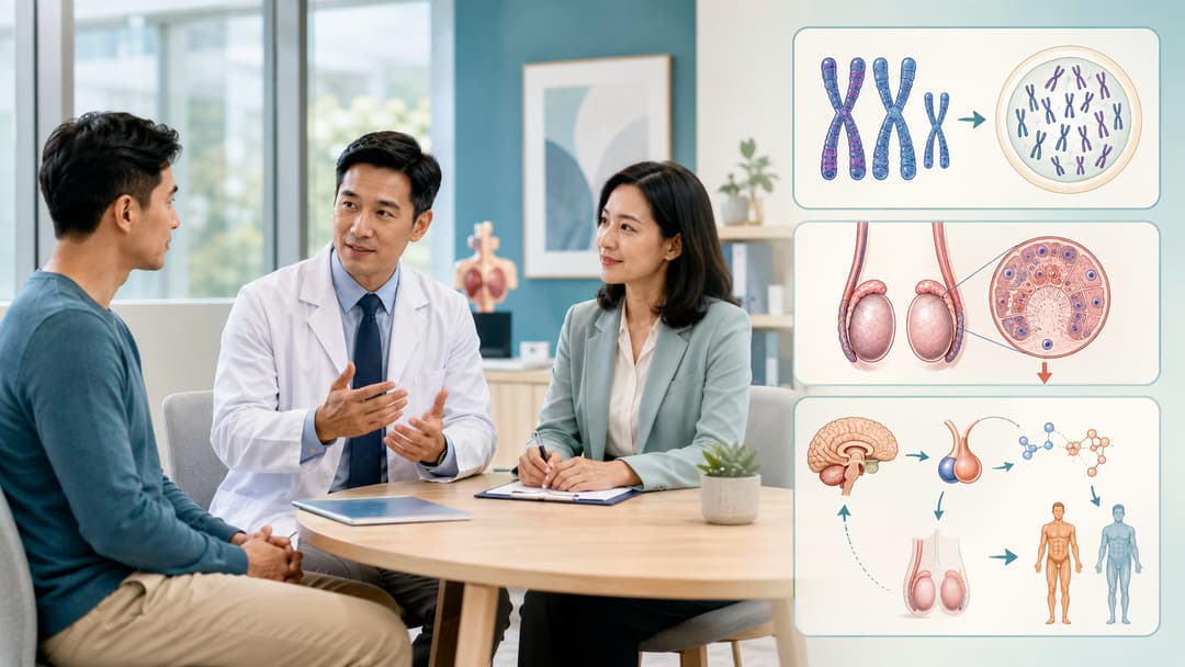 Hội chứng Klinefelter: Nguyên nhân, dấu hiệu và cách điều trị