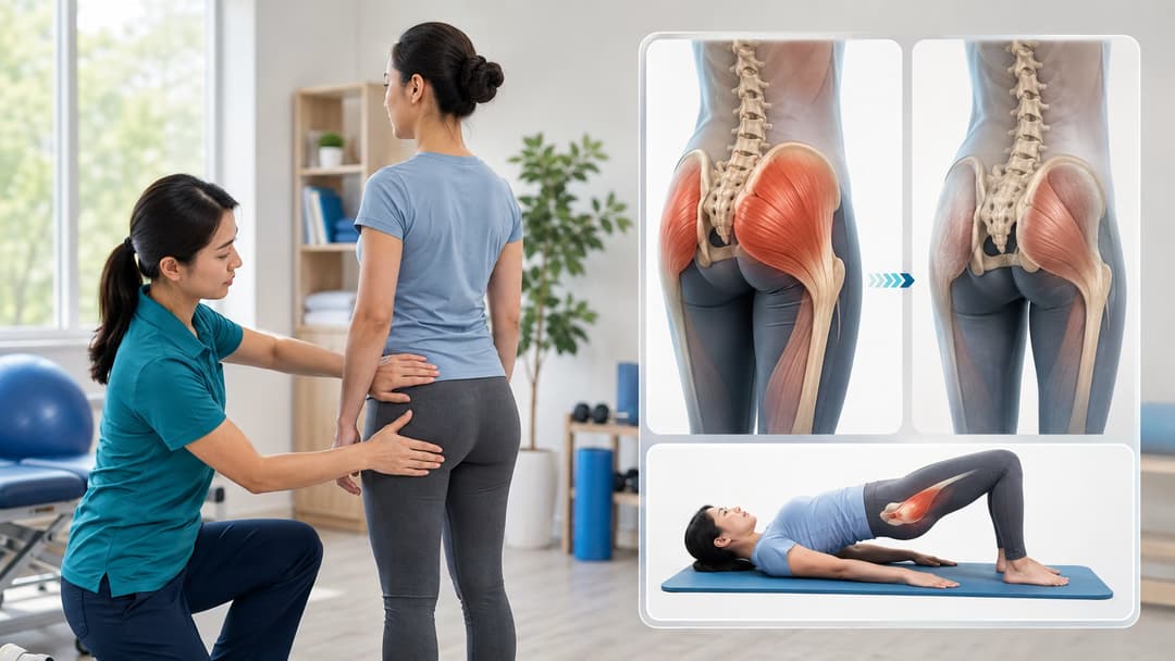 Hội chứng mông chết: Nguyên nhân, dấu hiệu và cách phục hồi chức năng cơ mông