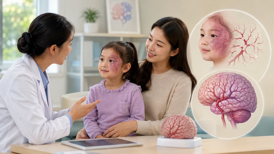 Hội chứng Sturge-Weber: Nguyên nhân, dấu hiệu và cách điều trị
