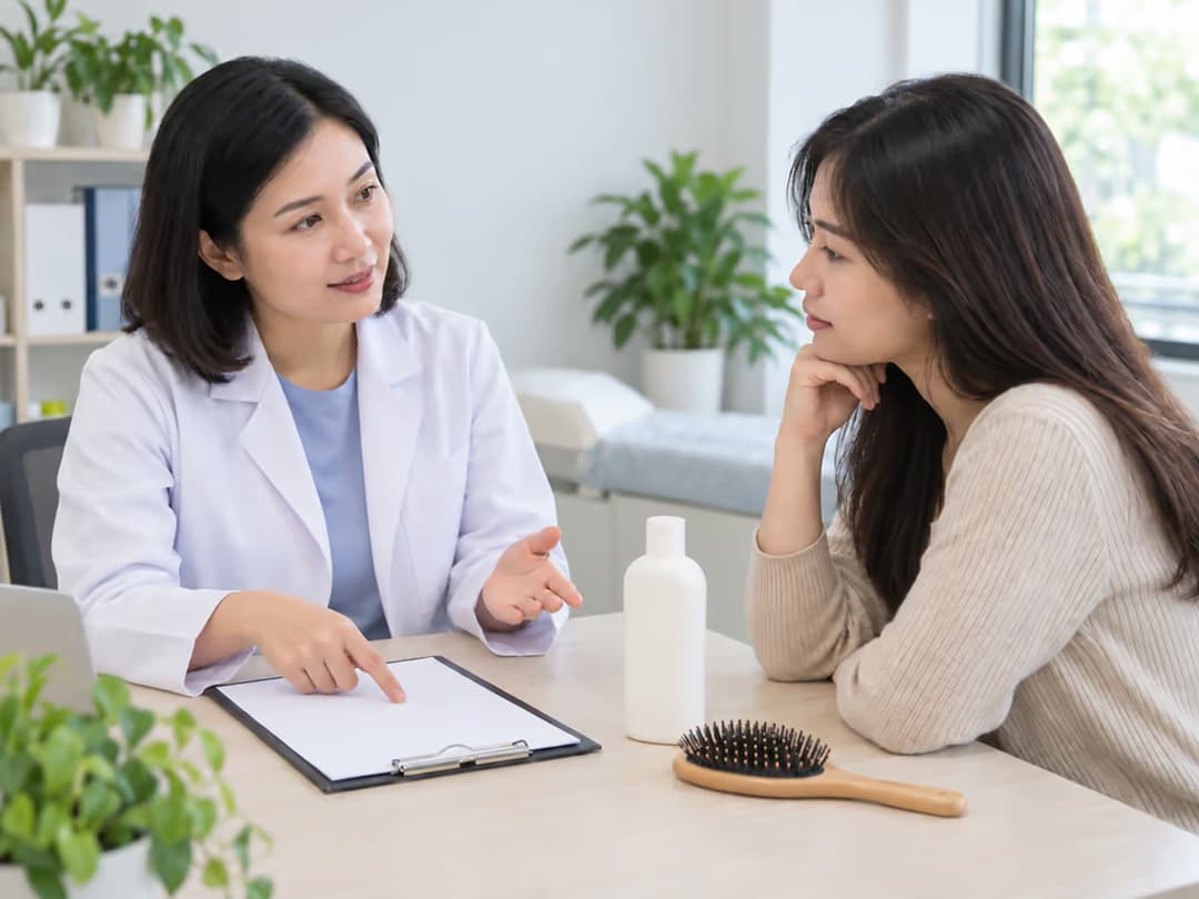 Rụng tóc nhiều khi gội đầu có bất thường không và những điều cần biết