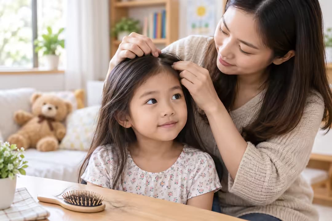 Nguyên nhân rụng tóc ở trẻ em 6 tuổi và những điều cha mẹ nên biết
