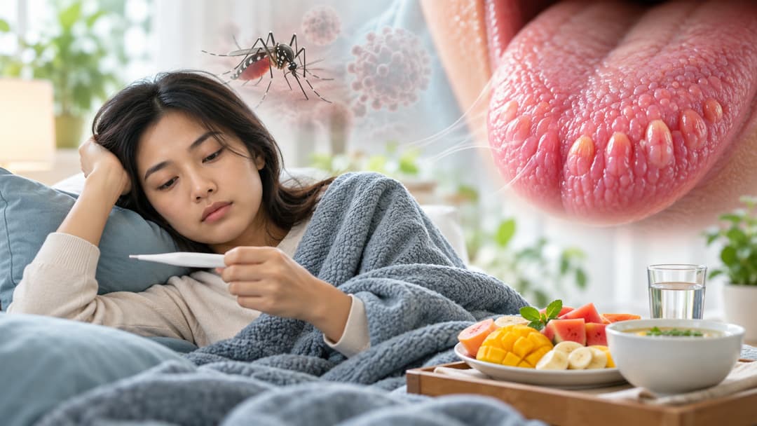 Sốt xuất huyết có bị mất vị giác không và cách cải thiện khẩu vị