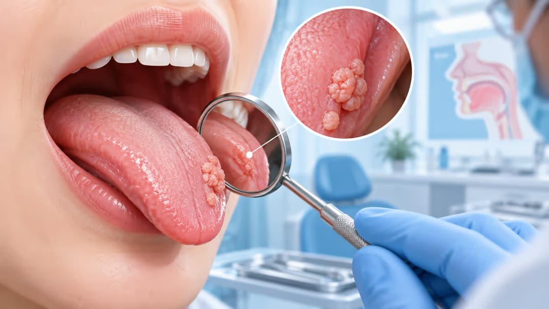 Sùi mào gà ở lưỡi giai đoạn đầu có nguy hiểm không và biến chứng cần lưu ý