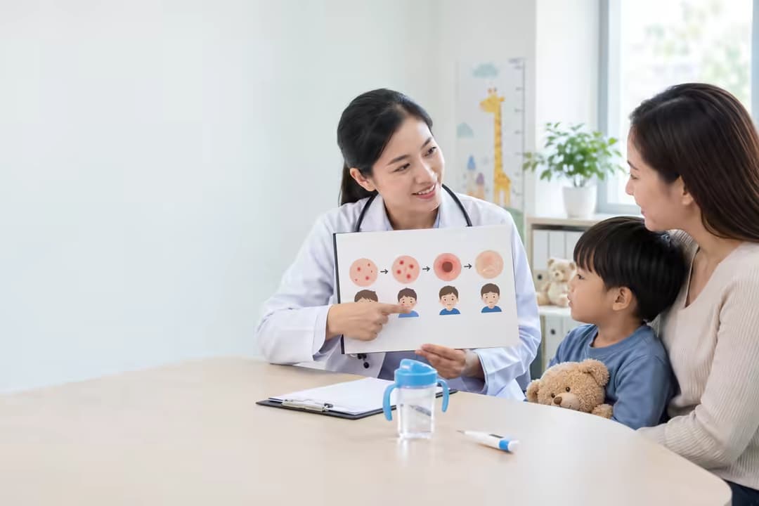 Dấu hiệu thủy đậu qua từng giai đoạn diễn tiến của bệnh