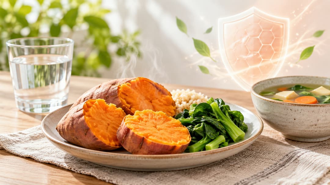 Người bị thủy đậu có được ăn khoai lang không?
