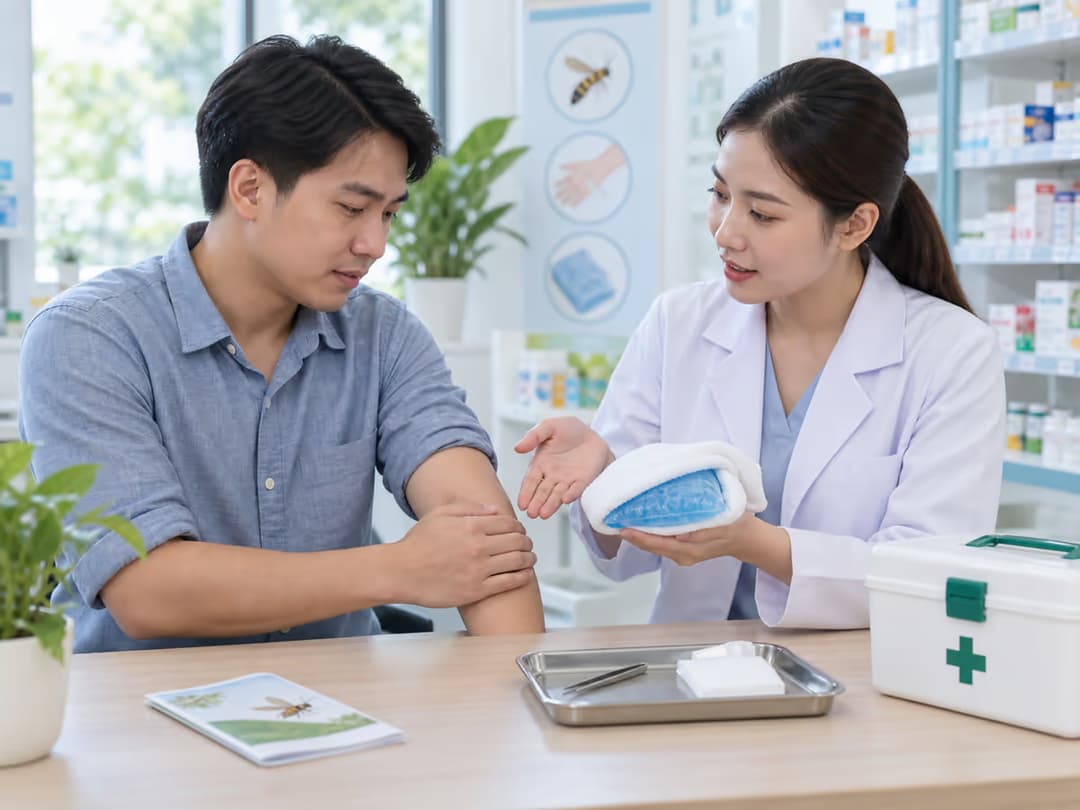 Con tò vò có đốt người không và cách xử lý sơ cứu