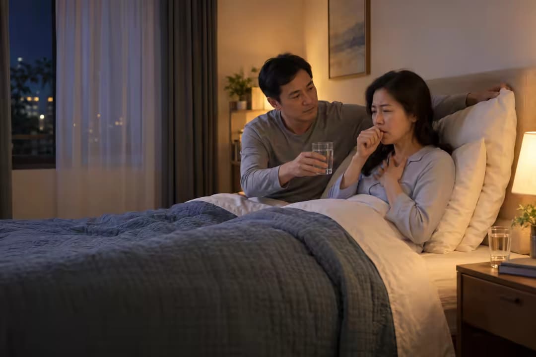 Trào ngược dạ dày gây ho về đêm: Nguyên nhân và cách cải thiện