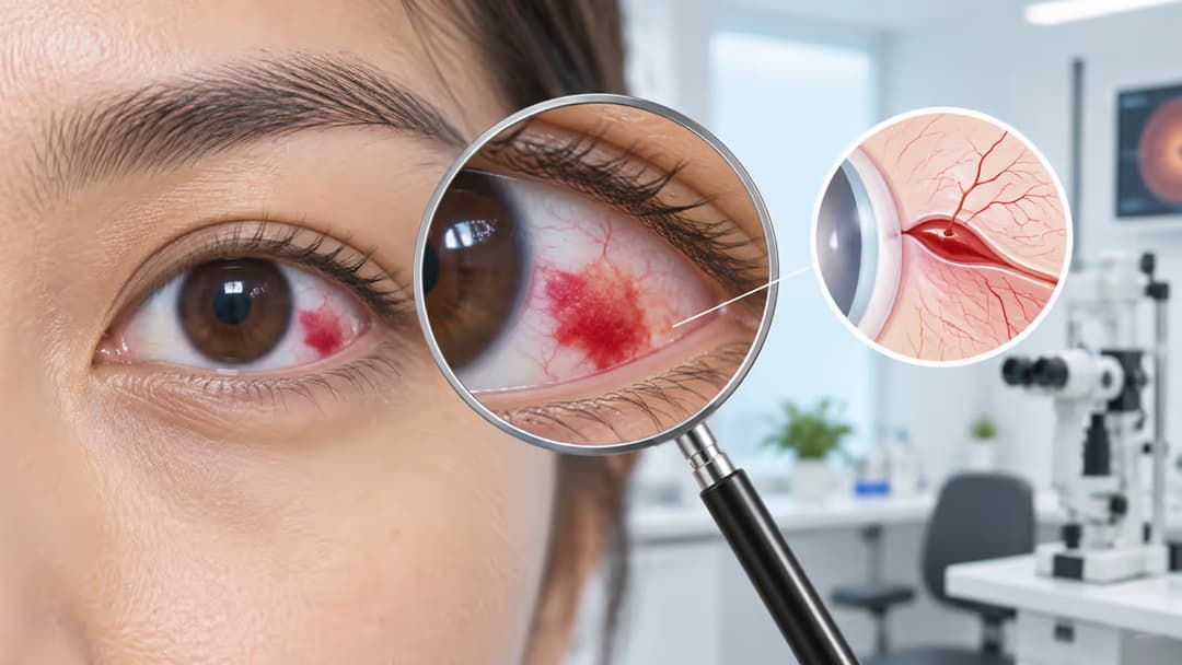 Tụ máu trong mắt có nguy hiểm không và khi nào cần đi khám