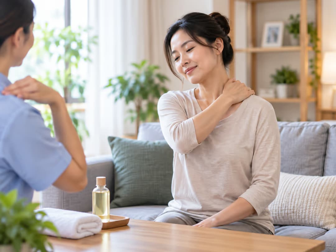 Cách tự xoa bóp giảm đau vai gáy hiệu quả tại nhà