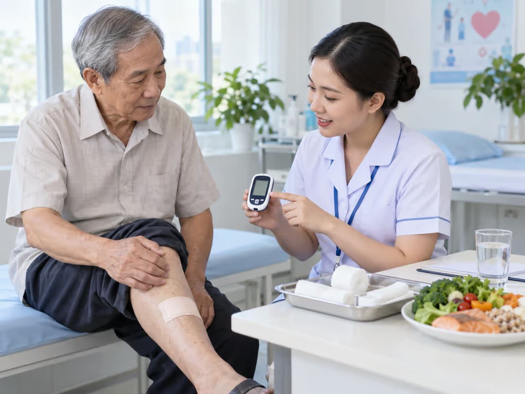 Vì sao vết thương ở người bệnh tiểu đường thường lâu lành?