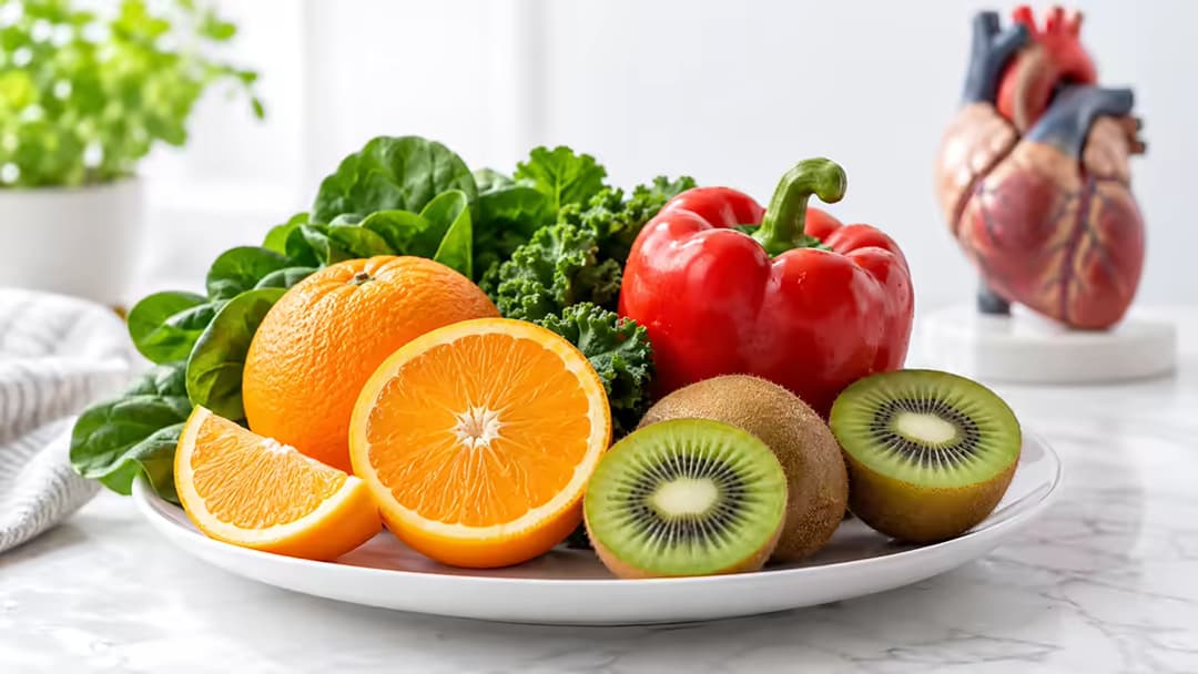 Vai trò của vitamin C đối với sức khỏe tim mạch