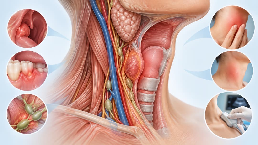 Áp xe cổ nguyên nhân biểu hiện và nguyên tắc theo dõi