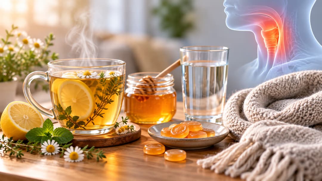Cách giảm cảm cúm đau họng tại nhà