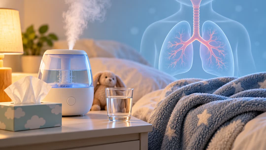 Cách chăm sóc trẻ bị viêm tiểu phế quản an toàn tại nhà