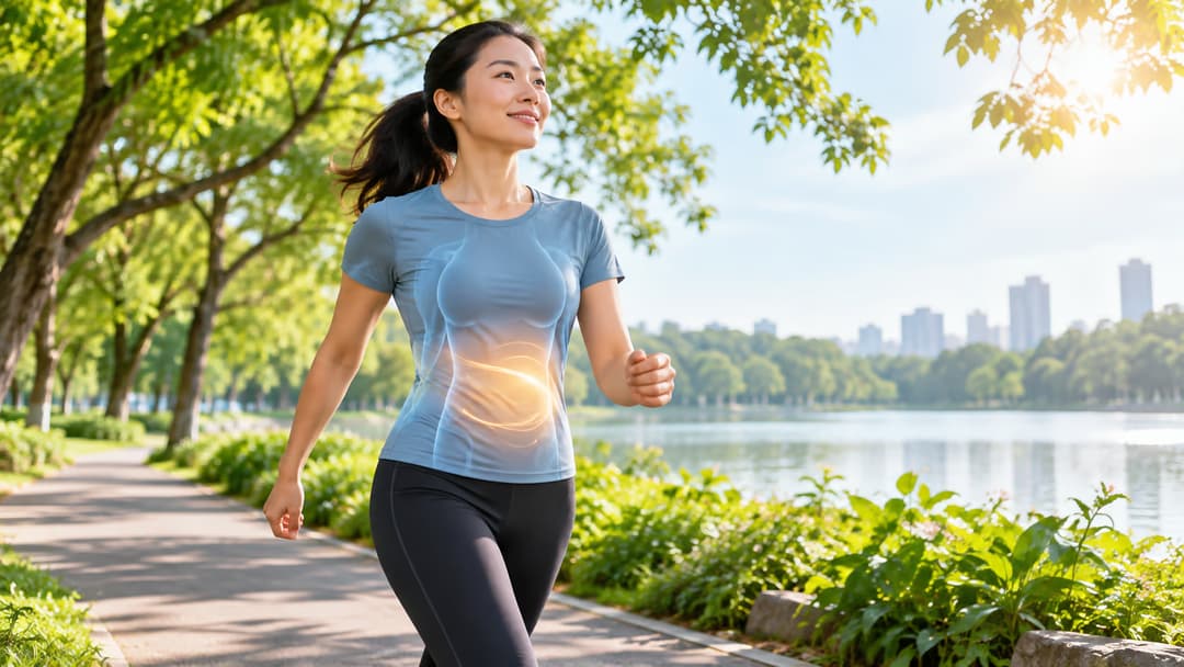 Cách đi bộ hiệu quả giúp tăng cường đốt cháy mỡ nội tạng