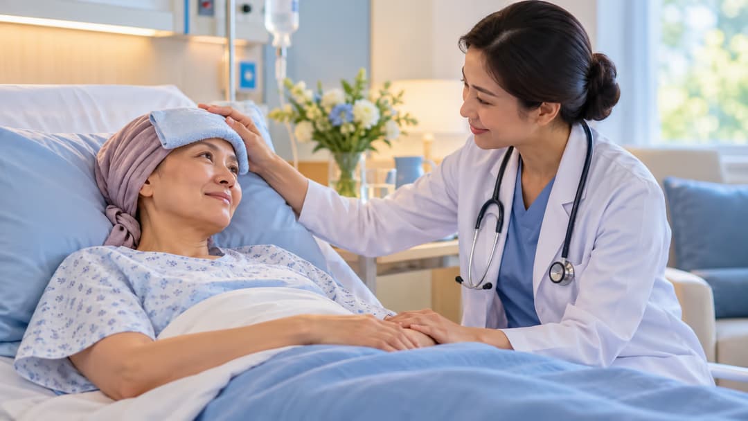 Cách hạ sốt an toàn cho người bị ung thư và lưu ý quan trọng