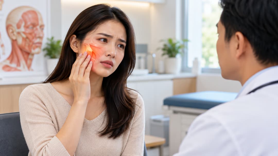 Viêm cơ gò má: Nguyên nhân, biểu hiện và cách xử trí