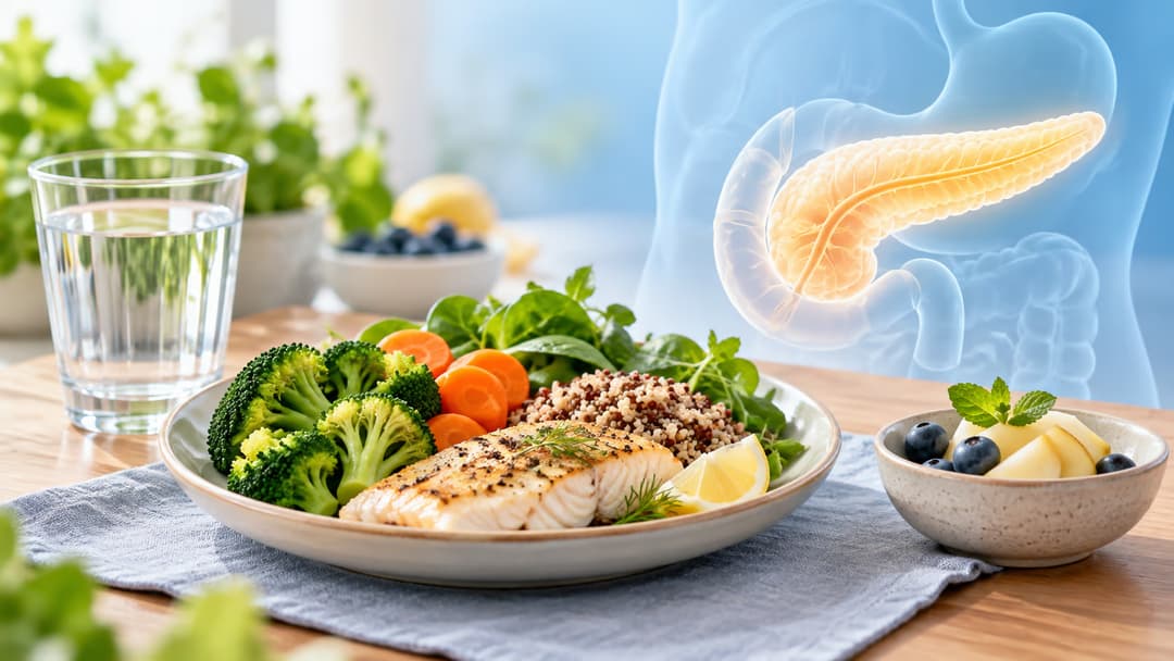 Nước uống và thực phẩm giúp phục hồi tuyến tụy bị viêm