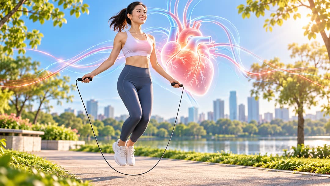 Tác dụng của nhảy dây đối với sức khỏe tim mạch và cách luyện tập