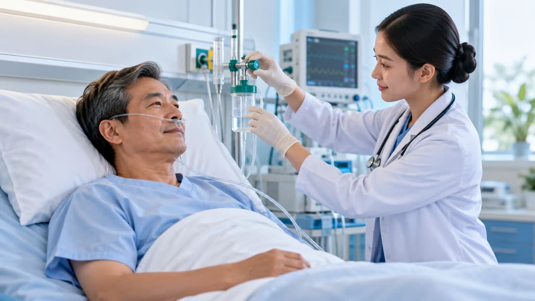 Liều lượng thở oxy cho người lớn theo từng phương thức thở