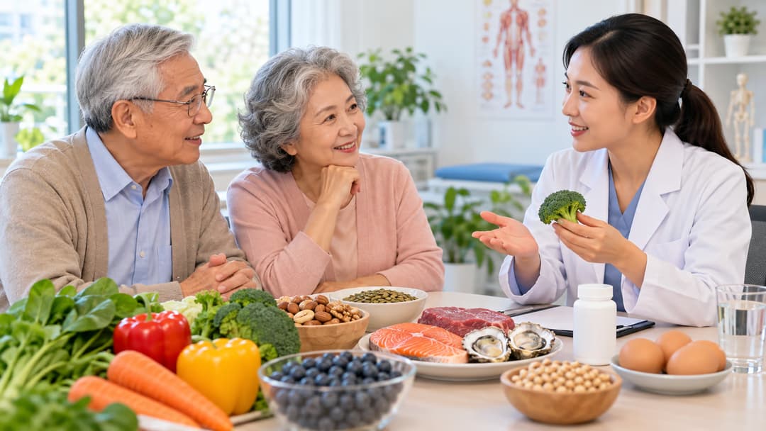 Vì sao người cao tuổi cần chú trọng bổ sung kẽm đầy đủ
