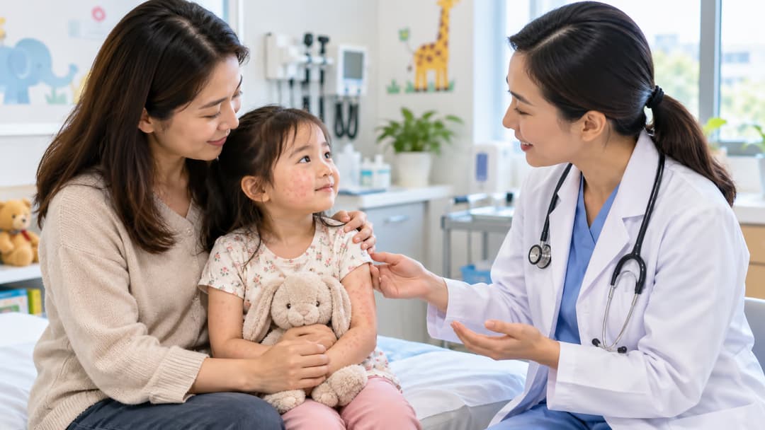 Sốt phát ban: Nguyên nhân, triệu chứng và cách chăm sóc