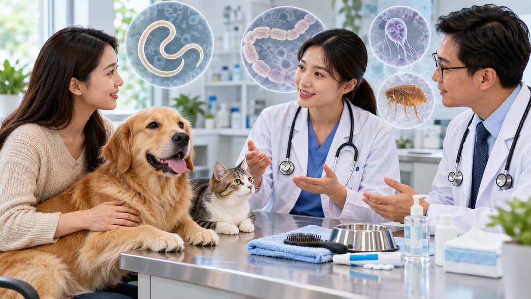 Cơ chế lây nhiễm bệnh ký sinh trùng từ vật nuôi sang người và cách phòng ngừa