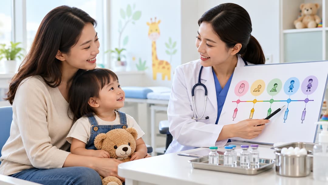 Lịch tiêm chủng mở rộng cho trẻ em theo từng độ tuổi cha mẹ cần biết