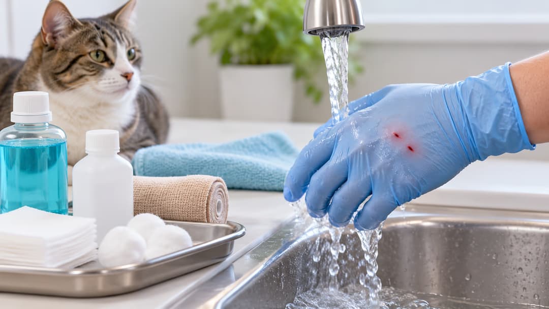 Mèo đã tiêm phòng dại cắn có sao không và cách xử lý