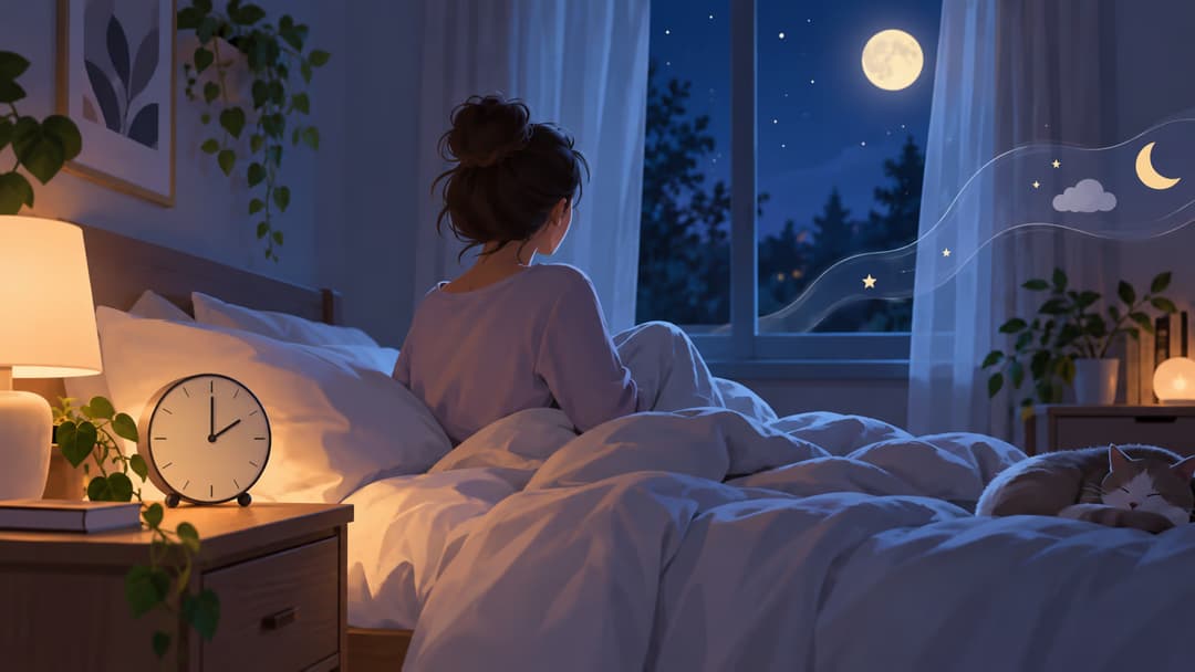 Tỉnh giấc lúc 2 giờ sáng: Nguyên nhân thường gặp và cách cải thiện