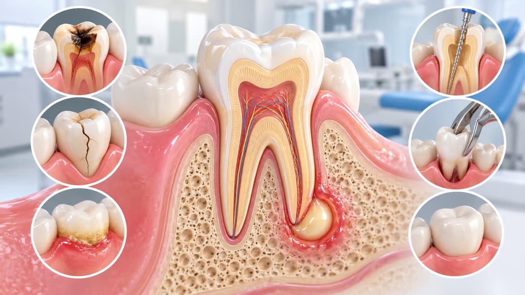 Chân răng có mủ trắng: Nguyên nhân thường gặp và cách xử trí